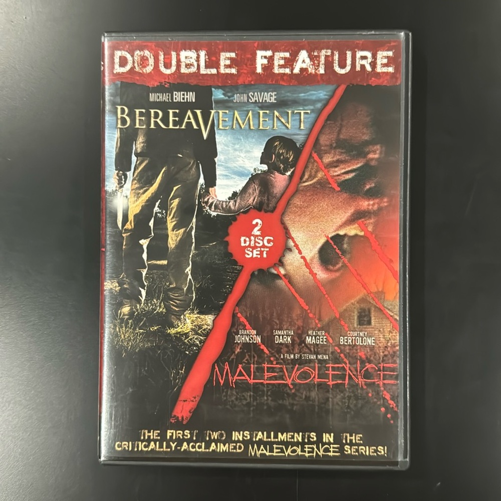 Horror Double Feature: Bereavement / Malevolence - DVD Set